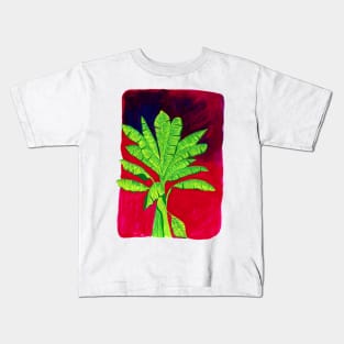 Banana Plant Kids T-Shirt